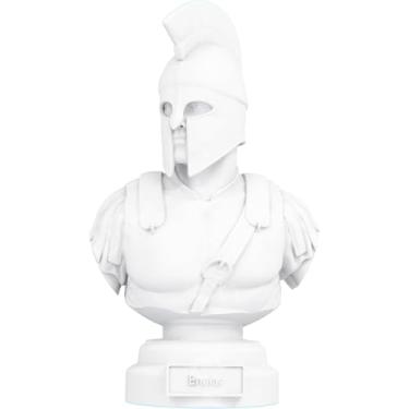 Imagem de Estátua Busto Eneias - Herói Troiano (Cor Mármore)