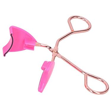 Imagem de Yinhing Cílios Magnéticos Profissionais, Aplicador de Cílios Sem Cola de Aço Inoxidável para Salão Doméstico, Fácil de Usar, Ferramenta de Maquiagem Reutilizável Com Forte Força (alça de ouro rosa magenta)