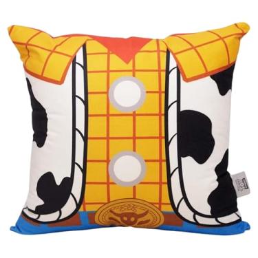 Imagem de Zonacriativa - Almofada Woody Toy Story Disney Pixar 40x40cm | Toque macio e aveludado, enchimento em fibra | Ideal para derrotar o sono e dias de preguiça