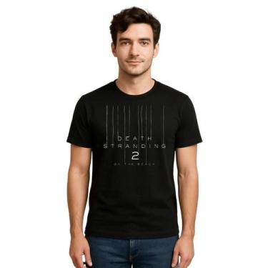 Imagem de Camiseta Death Stranding 2 On the Beach Gamer Unissex Malha 100%Algoda