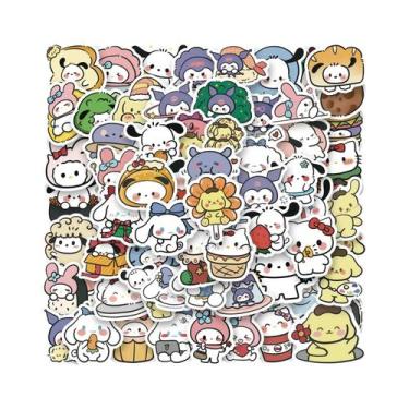 Imagem de Adesivos Hello Kitty Cinnamoroll My Melody Kuromi Sanrio 100 200 300 P