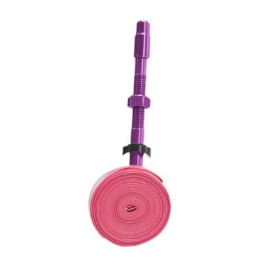 Imagem de menolana Câmara de ar para bicicleta, câmaras de ar multiválvulas, acessórios de ciclismo resistentes com válvula Presta, pneu interno para bicicleta de trilha, 38g, Válvula de 45 Mm