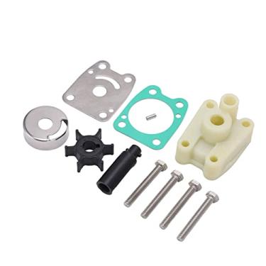 Imagem de KIMISS Kit de Reparo de Impulsor de Bomba de água Externa Marítima 6E0-W0078-A2-00 para 2 Tempos - Compatível Com Lingxuan, PARSUN, Hidea, PAINIER, YAMABISI