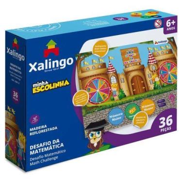 Imagem de Brinquedo Pedagogico Desafio Da Matematica 36pcs - Xalingo