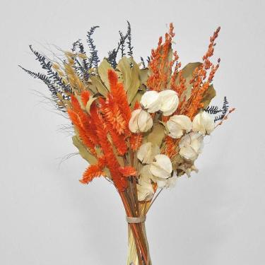 Imagem de Buquê de flores desidratadas rabo de gato laranja - Beauté