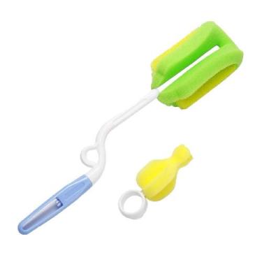 Imagem de Escova para Limpar Mamadeira DellaMed - D dellamed, Verde