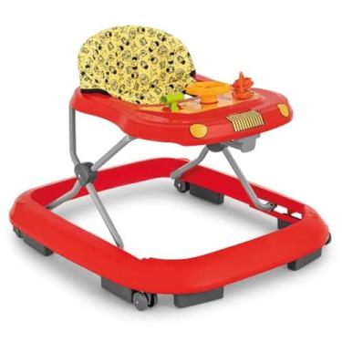 Imagem de Andador Infantil Com regulagem Vermelho - Tutti Baby