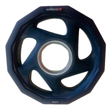 Imagem de Anilha Olímpica Rubber com 5 Furos de 1,25kg Wellness - WK010-Unissex