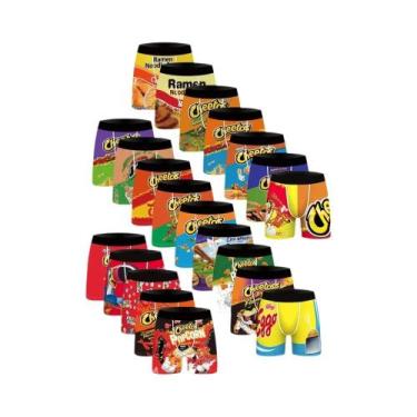 Imagem de Shorts Boxer Masculinos De Verão Respirável Pacote Com 3 Peças Moda Se