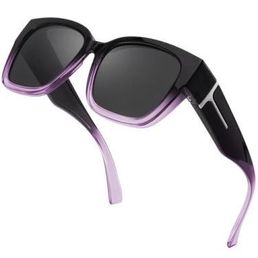 Imagem de Gafas de Sol Myiaur Polarizadas UV400 para Usar Sobre Lentes (Mujeres)