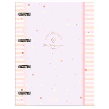 Imagem de Caderno Argolado Com Elástico 48F Soho 396702 - Tilibra