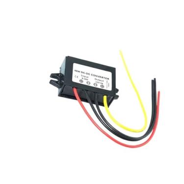 Imagem de 1 unidade 8-36V para 24V 12V 1A 2A 3A 4A Step-down/up Conversor de energia DC DC Estabilizador Buck Boost regulador de tensão da fonte de alimentação do carro (8-36V a 12V 3A)