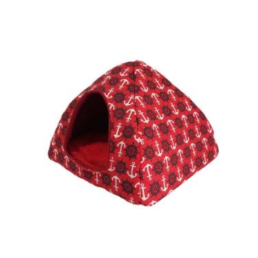 Imagem de Toquinha Cama Porco Da Índia Hamster Twister Vermelha