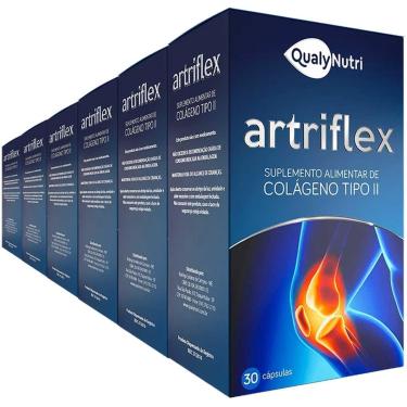 Imagem de Kit 6x Artriflex Colágeno Tipo 2 40mg c/ 30 cada Qualy Nutri-Unissex