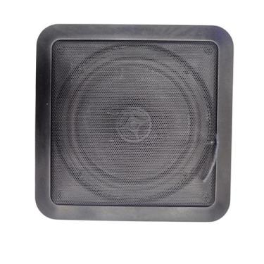 Imagem de Arandela Coaxial Quadrada 6 Polegadas Preta DSK CQ 670 PPN