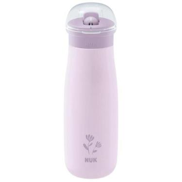 Imagem de Copo Garrafa Mini me NUK 500 mL Inox Tampa Protetora Bico Resistente 1