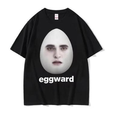 Imagem de Camiseta Masculina E Feminina Twilight Eggward Meme Edward Cullen Paro