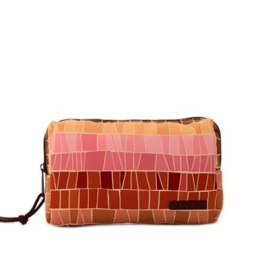 Imagem de Necessaire Farm Ora Bolas M Listra Mosaico