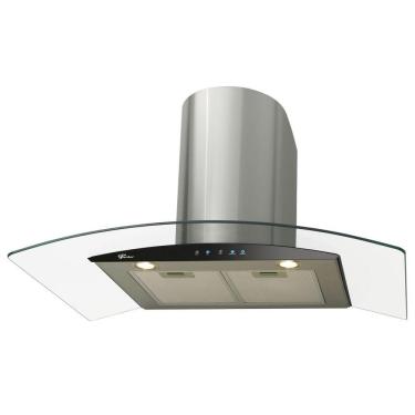 Imagem de Coifa De Parede Fischer Talent Touch 90cm Inox Vidro Digital 220V