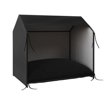 Imagem de Casinha De Cachorro Pet Tati Raças Pequenas - Preto - Cor: Preto