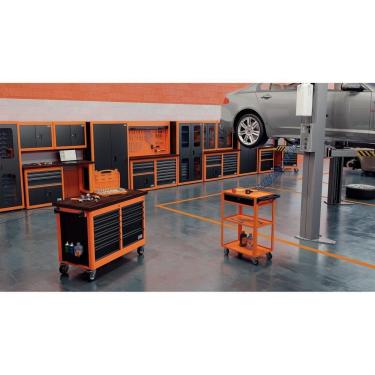 Imagem de Bancada Móvel Com 11 Gavetas Tramontina Pro Azul Tramontina