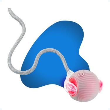 Imagem de Bola Recarregável Brinquedo Inteligente Para Gatos Cães LED - Hxt