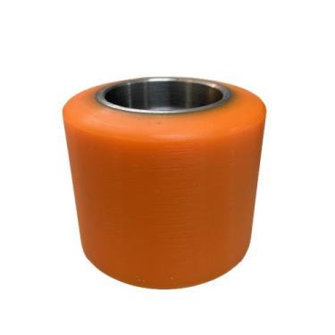 Imagem de Roda de Ferro com Poliuretano de Carga Dupla 80mm x 70mm para Rolament