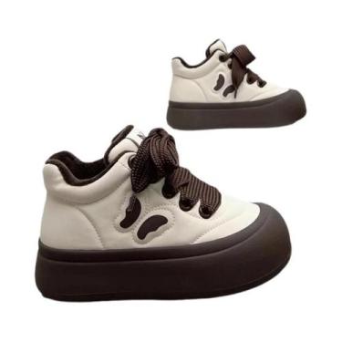 Imagem de Novos Sapatos de Algodão Quentes e Antiderrapantes de Cano Alto para M