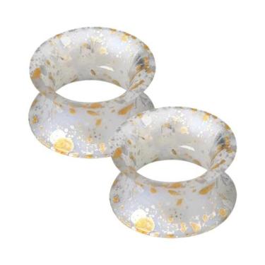 Imagem de Conjunto De Alargadores De Orelha Flexíveis De Silicone Macio 3-25mm, 