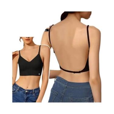 Imagem de Sutiã Invisível Push up Sem Alças Para Mulheres, Lingerie Transparente