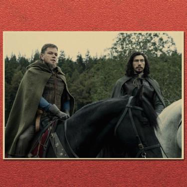 Imagem de Pôster The Last Duel Impressão de arte dramática medieval 20x30cm