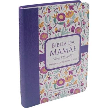 Imagem de Bíblia Da Mamãe Almeida Revista E Atualizada - Luxo Lilás - SBB