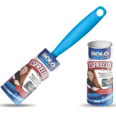 Imagem de Kit Rolo Adesivo Remove Pó e Pelos Esfrelux - Santa Maria