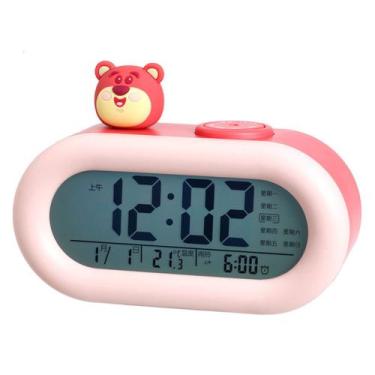 Imagem de Despertador LotsoHuggin Bear Digital Kids Twin Bell Alarm - yiweisai