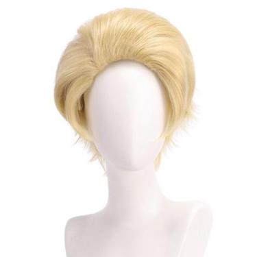 Imagem de Peruca de cosplay Hazbins Hotels Lucifers Morningstars 35 cm - Yiweisa