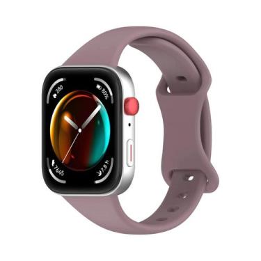 Imagem de Pulseira De Silicone Substituível Para Smartwatch Huawei Watch Fit 3 4