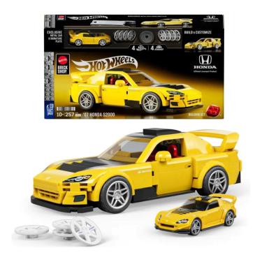 Imagem de Blocos De Montar Mattel Brick Shopbrick Shop Speed Honda 1 257 Peças - Mattel Jfr88