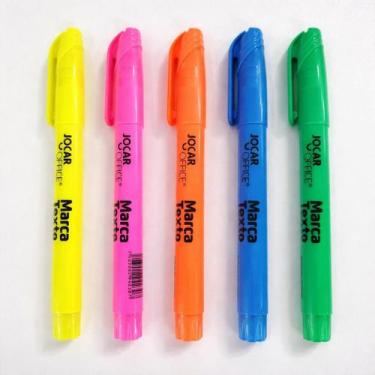 Imagem de Kit 5 Marca Texto Jocar Oficce - Jocar Office