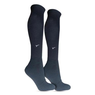 Imagem de Meião Futebol Masculino Vierge Promoção, Preto, UN