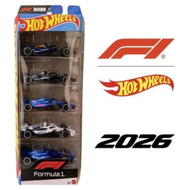 Imagem de Hot Wheels Formula 1 5 Pack Novo Five Pack Conjunto Com 5 F1 2026 Orac