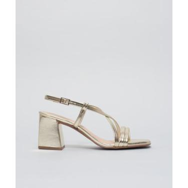 Imagem de Sandalia Media Soft Ana - Ouro Light - Soulier, Ouro light, 36