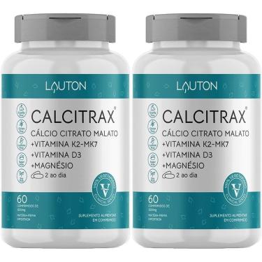 Imagem de Kit 2X Calcitrax - 60 Comprimidos - Lauton Nutrition-Masculino