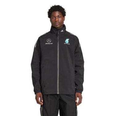 Imagem de Jaqueta Adidas Chuva Mercedes Amg Petronas Fórmula 1 Team Mechanic Masculino-Masculino
