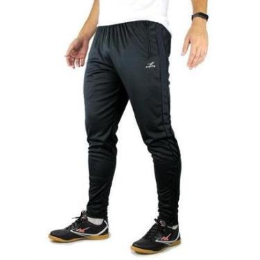 Imagem de Calça Esportiva e Treino Slim Jogger Finta Black Academia-Masculino