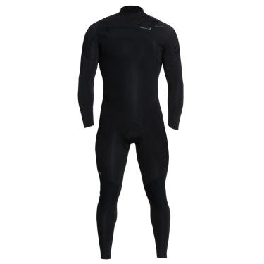 Imagem de Long John Quiksilver Everyday Sessions Chest Zip 3/2mm Black Importado-Masculino