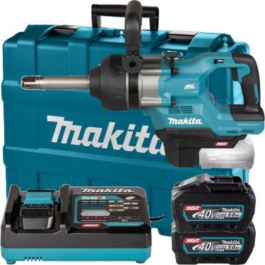 Imagem de Chave Impacto Makita 40v Tw010gt201 Kit Com 2 Baterias