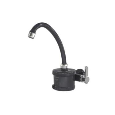 Imagem de Torneira Eletrica Parede Plus 4T 5500w 220v Preto Cromada - Enerbras