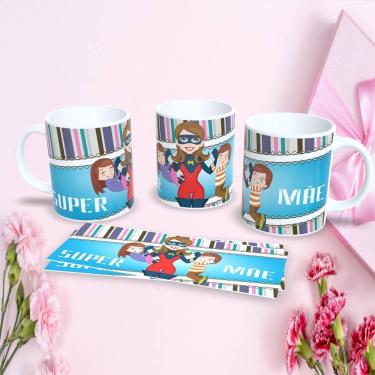 Imagem de Caneca de Porcelana 325ML Estampa 5 Personalizada Dia das Mães Presente Criativo para C...