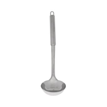 Imagem de Concha para Molho em Aço Inox para Servir Sopas com Cabo Ergonômico Antiderrapante Inox Mimo Style