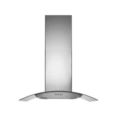Imagem de Coifa e Depurador de Ilha 90cm Cadence Gourmet Vidro Curvo Inox 127V -